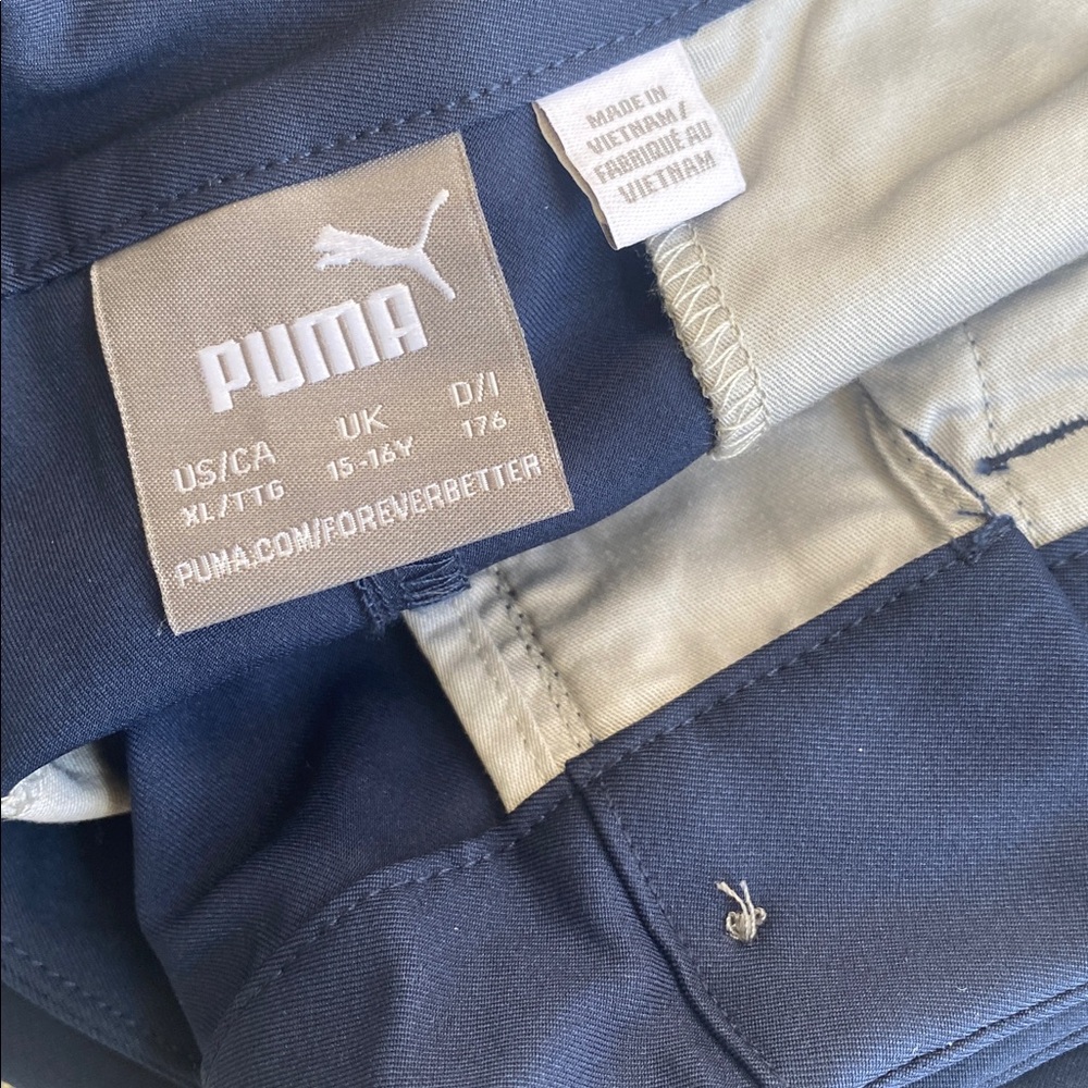 Puma Dark Blue Trousers - Picture 2 of 4